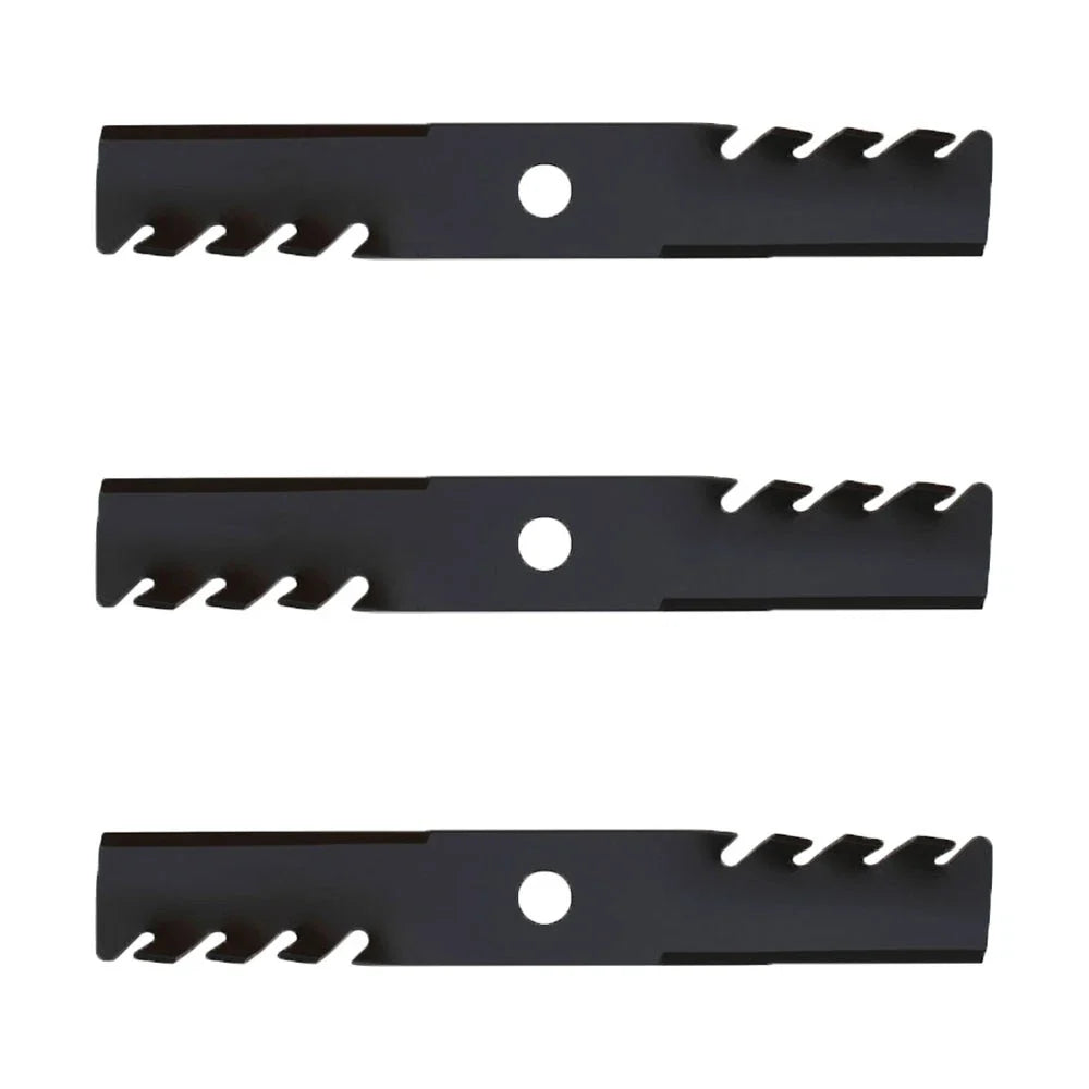 Set of 3 Low Lift Mower Blades for Exmark 103-6386 (Fits 16-1/4" x 15/16")