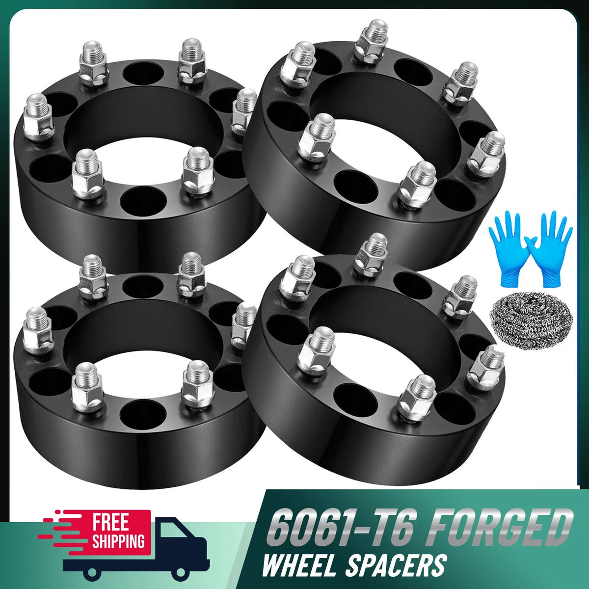 2" Wheel Spacers for Toyota FJ Cruiser (2007–2014)