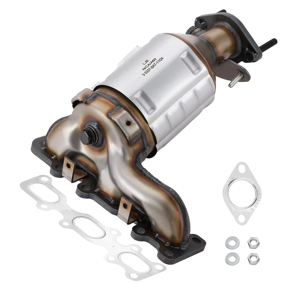 Front Left Exhaust Catalytic Converter for Lincoln MKS 2013-2016