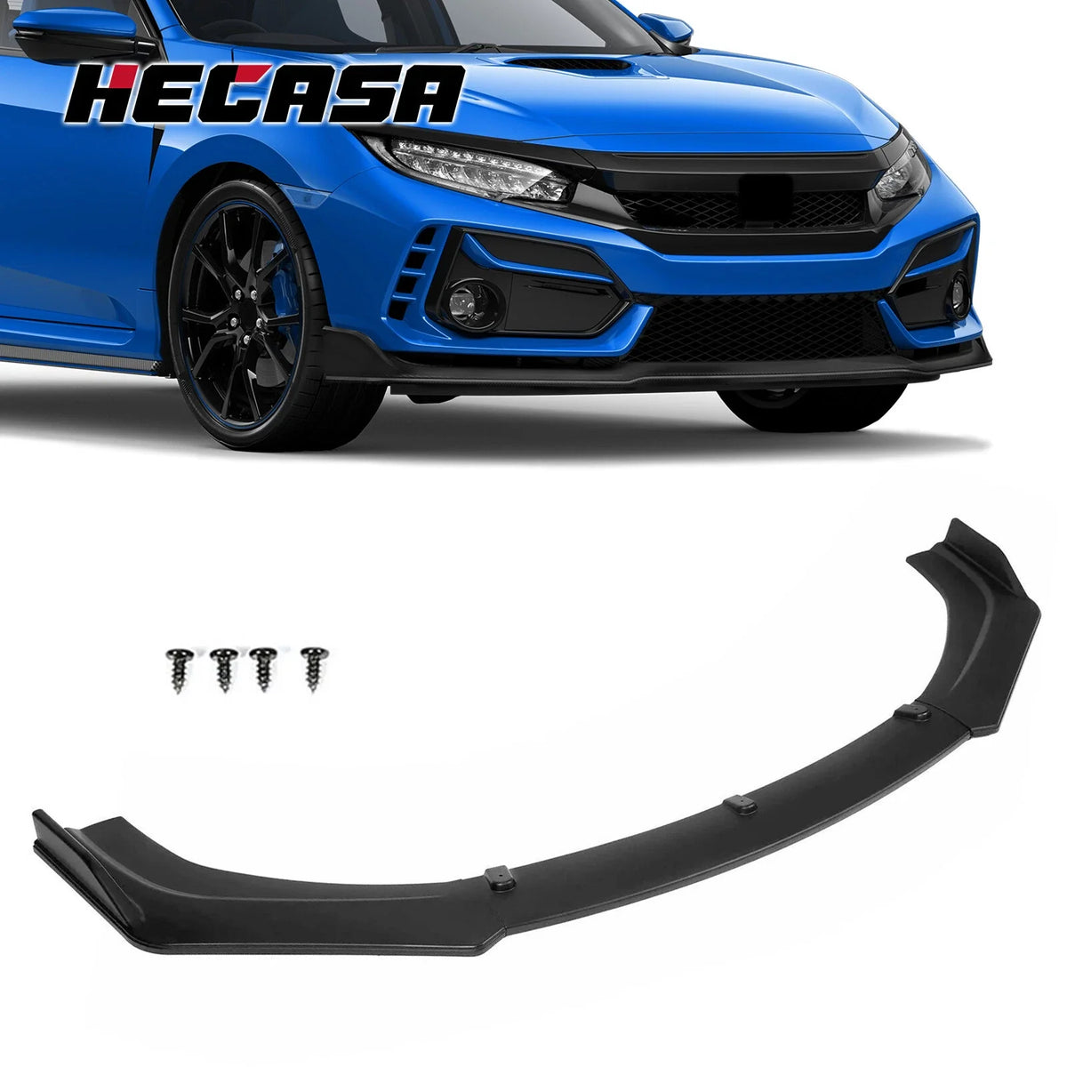 Body Kit Front Lip Splitter for Honda Civic Sedan (2016-2021)