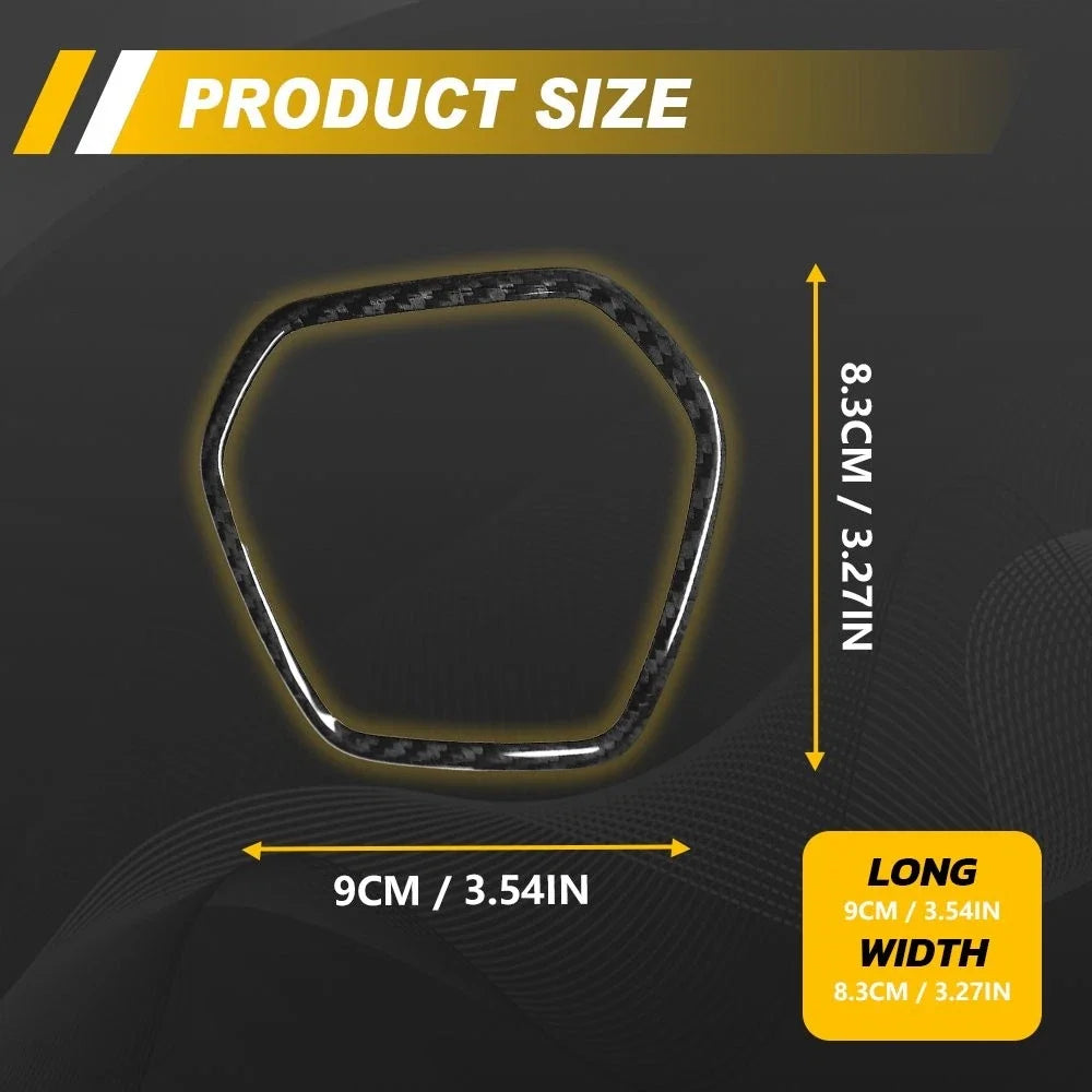 Steering Wheel ABS Trim for C8 Corvette 2020-2025 Center Frame