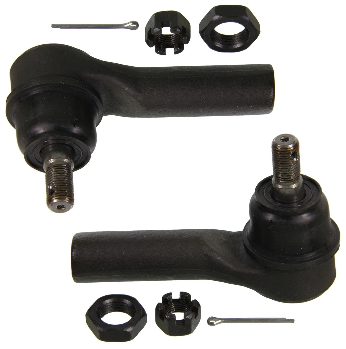 Set of 2 Outer Moog Steering Tie Rod Ends for Ford Escape (2001–2012)