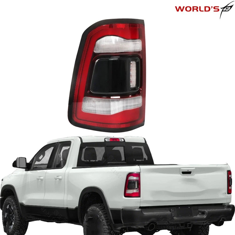 Full LED Tail Light for RAM 1500 (2019–2023) Black Trim LH