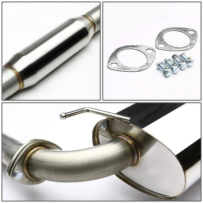 3.5" Rolled Tip Exhaust Catback System for MX-5 Miata (1990-1997)
