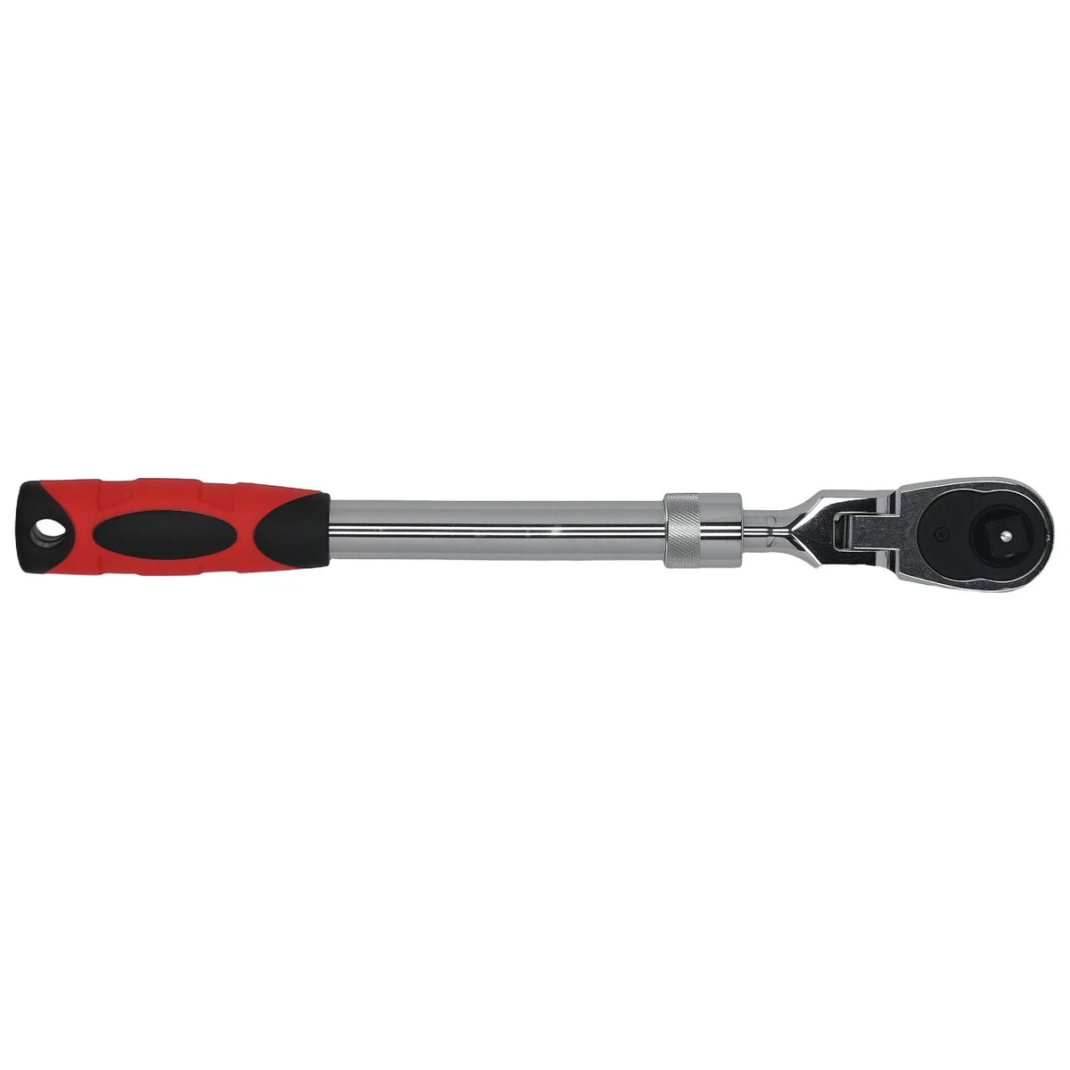 1/2in Drive 72-Tooth Flex Head Ratchet with Extendable Handle 330-440mm