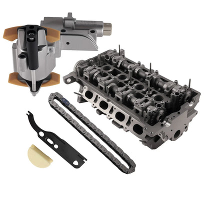 Cylinder Head + Timing Chain Tensioner Kit for Audi A4 VW Passat 1997-2005