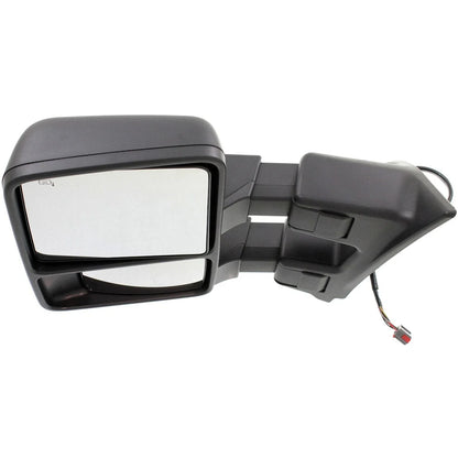 Tow Mirror for Ford F-250 Super Duty (2008–2010) Driver Side Power Heated Memory