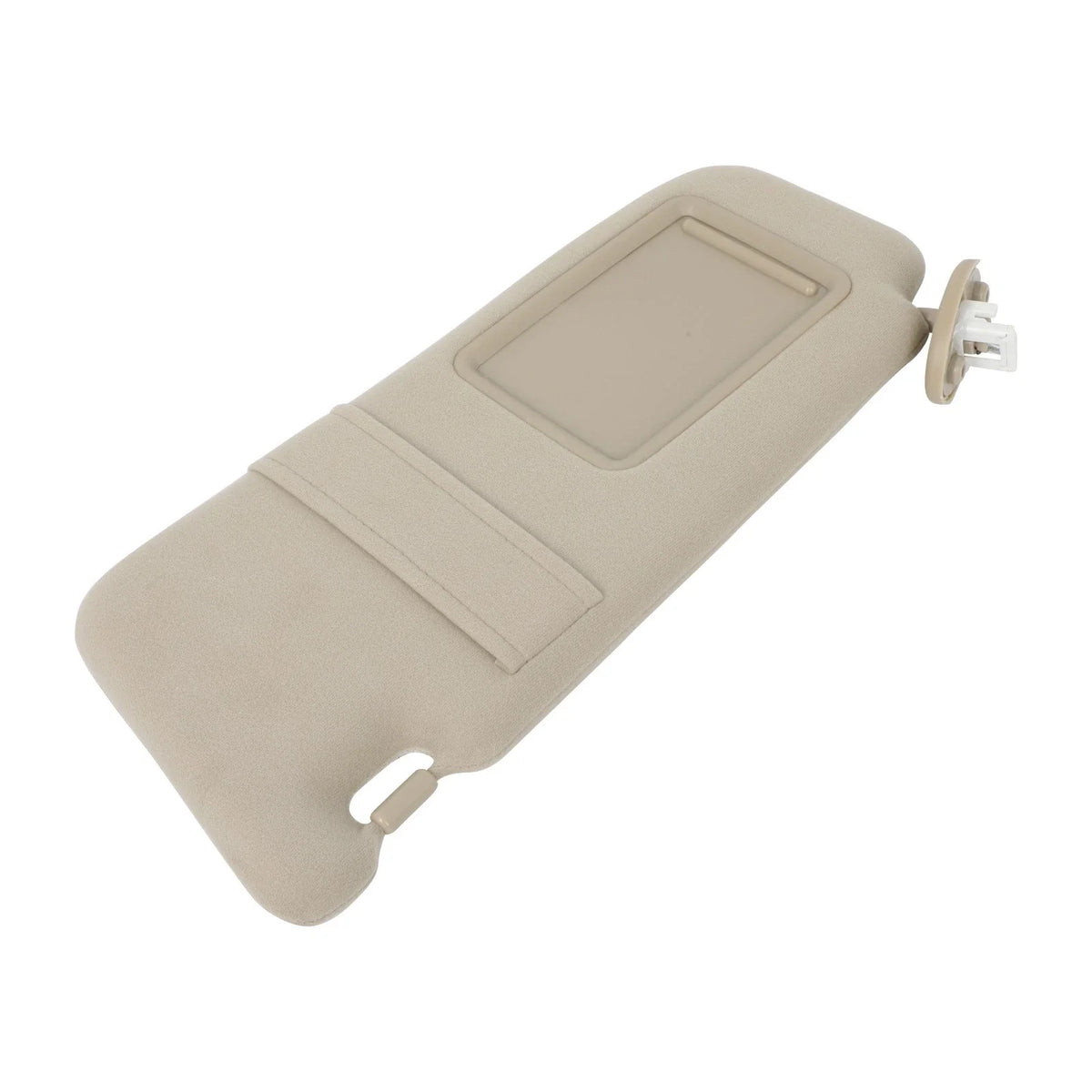 Left Driver Side Sun Visor for Toyota Venza (2009–2016) - Ivory Beige Tan
