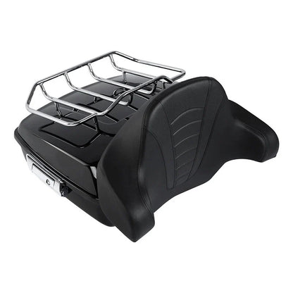 Chopped Backrest Rack Mount for Touring Harley 2014-2026