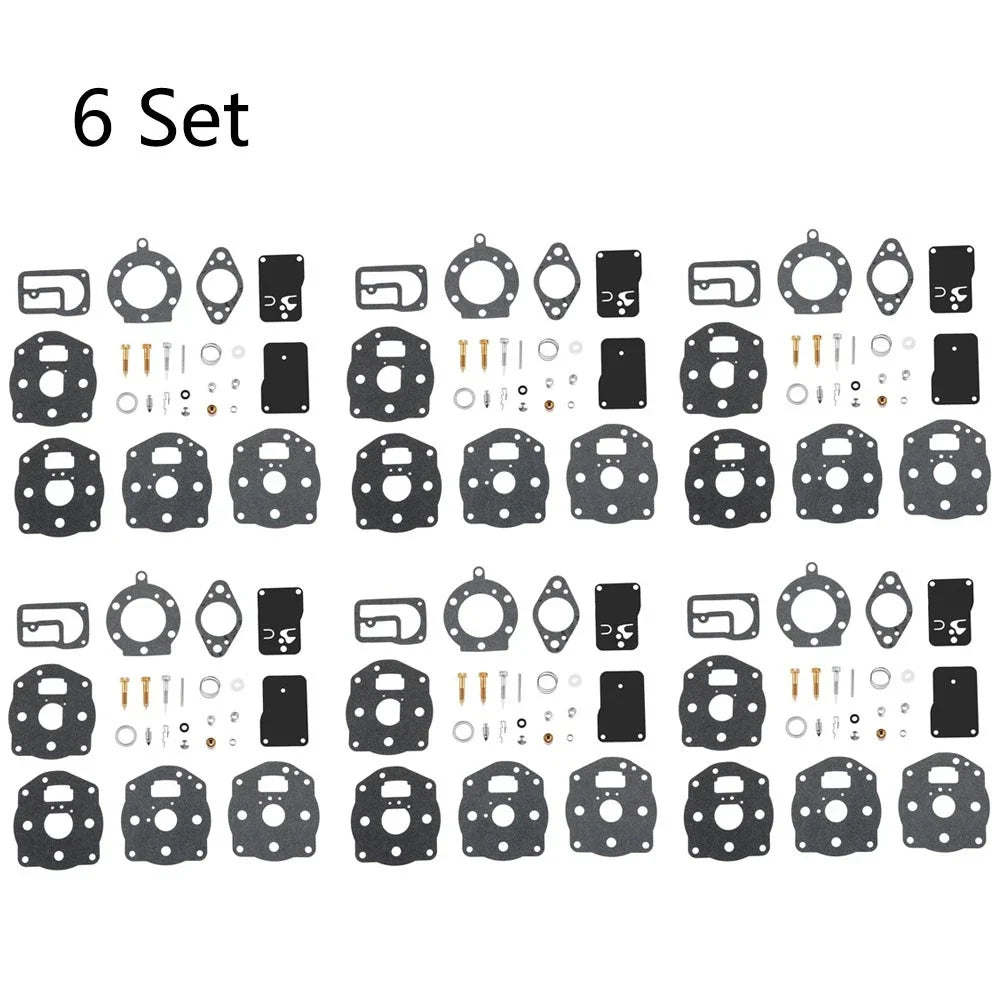 6X Carburetor Overhaul Kit for B&S 394502 694056 491539 402447 402451