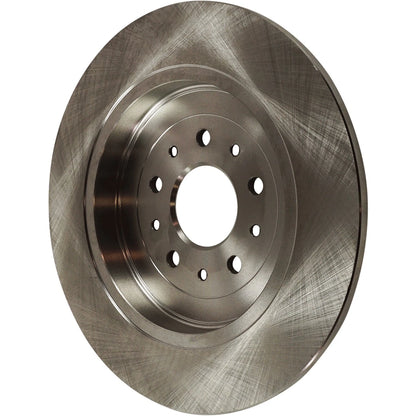 Rear Brake Disc Rotors and Pads Kit for Ford Explorer Lincoln MKT Flex (2013–2014)