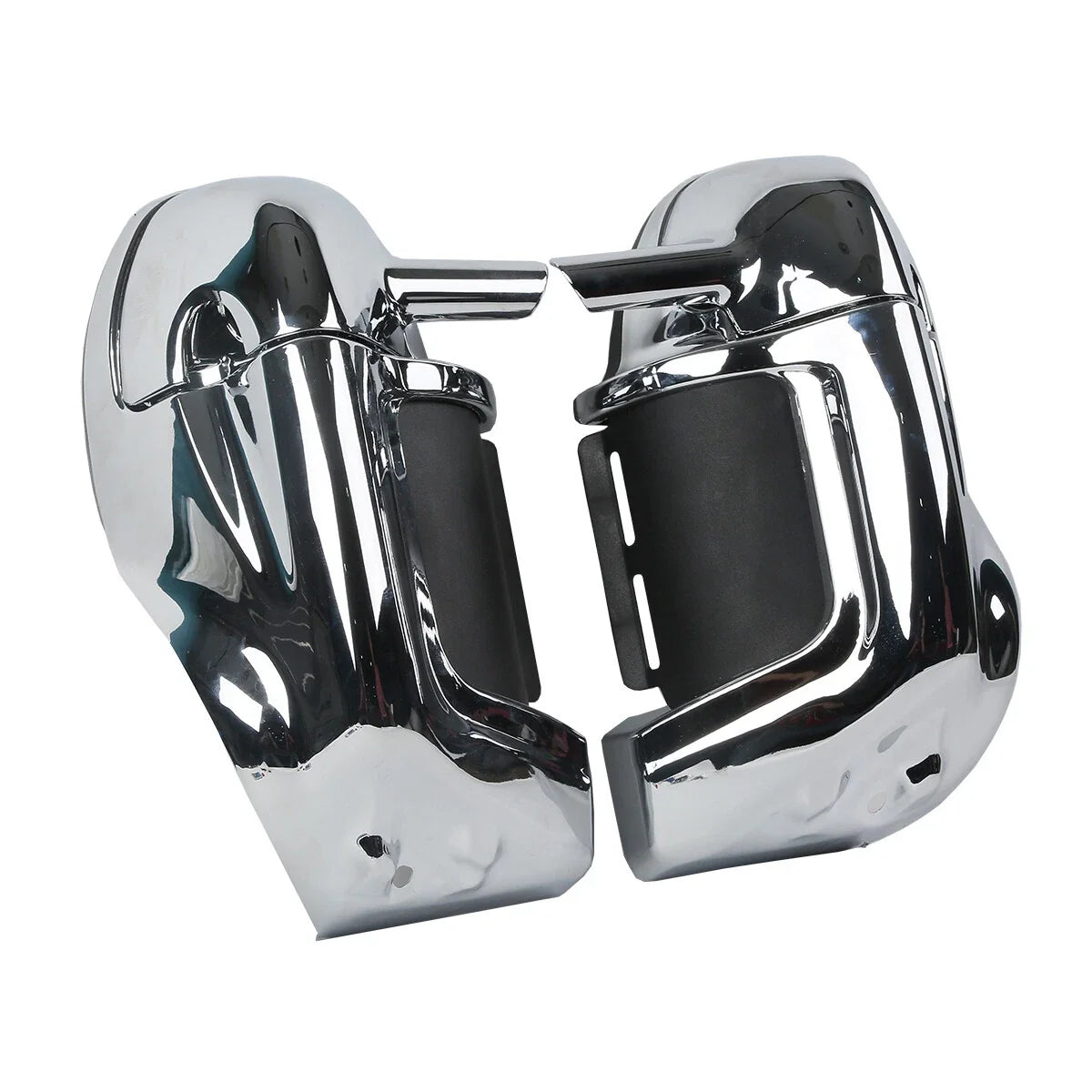 Chrome Lower Vented Leg Fairings & Engine Bar for Electra Glide 09-13