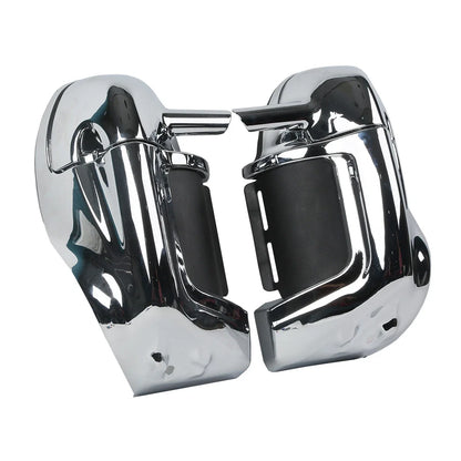 Chrome Lower Vented Leg Fairings & Engine Bar for Electra Glide 09-13
