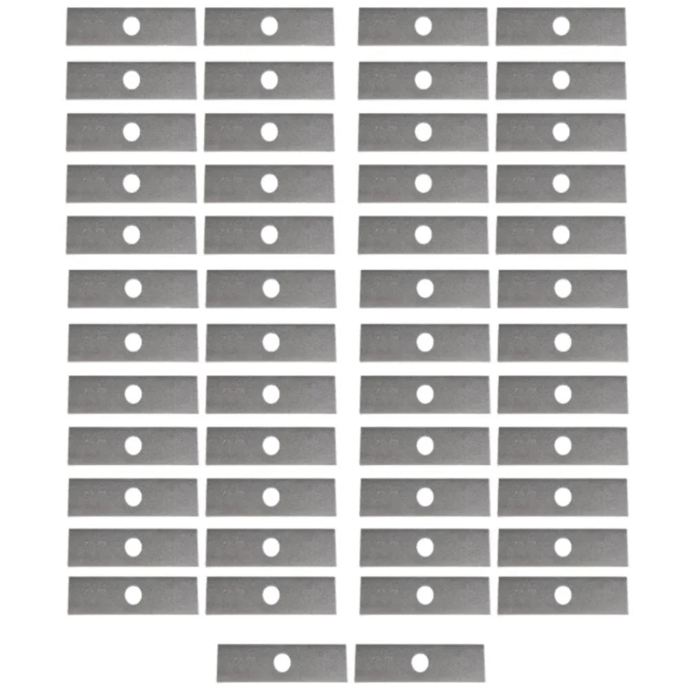 50 Mower Blades 8"x2" Edger Blade for Echo 720237001, Ryobi 61322