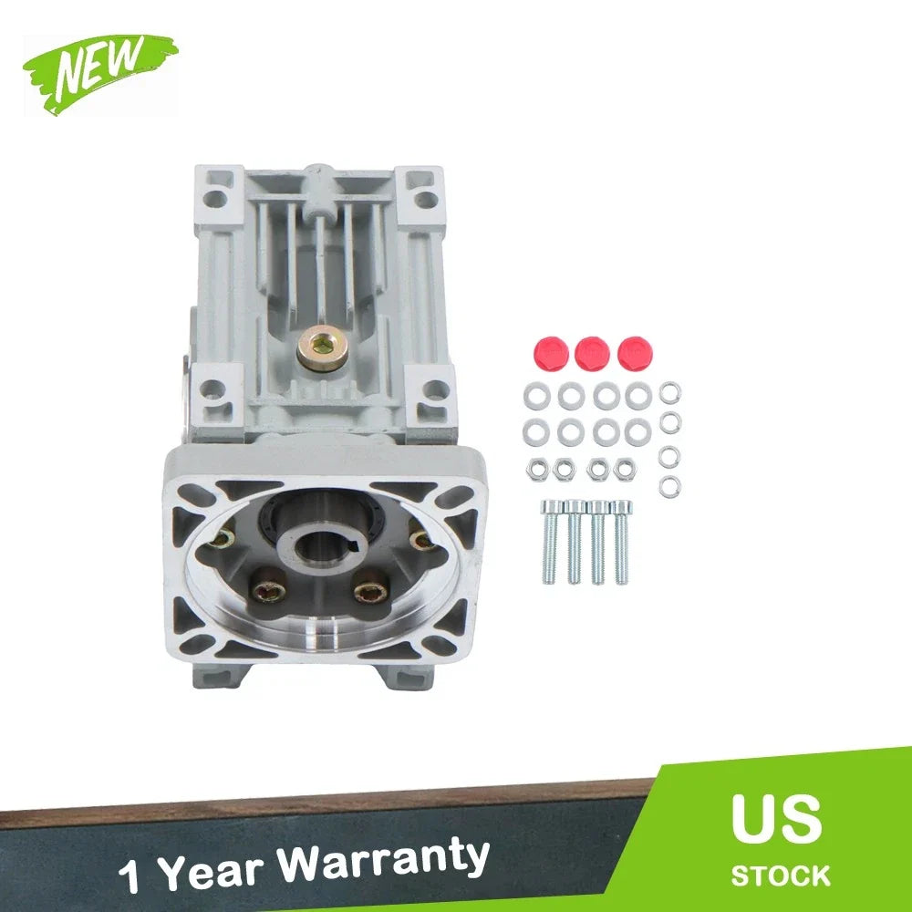 RV40 Worm Gear Reducer for Nema34 Stepper Motors - 20:1 Ratio