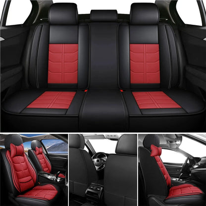Leather Seat Covers Set for Toyota RAV4 5-Seater