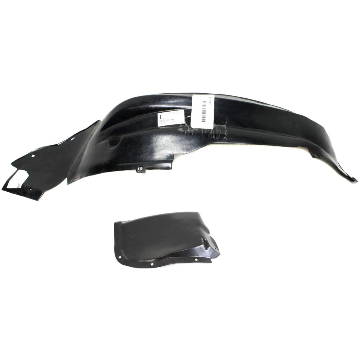 Set of 2 Fender Liners for Chrysler Sebring (1996–2000) Front Driver Side Inner
