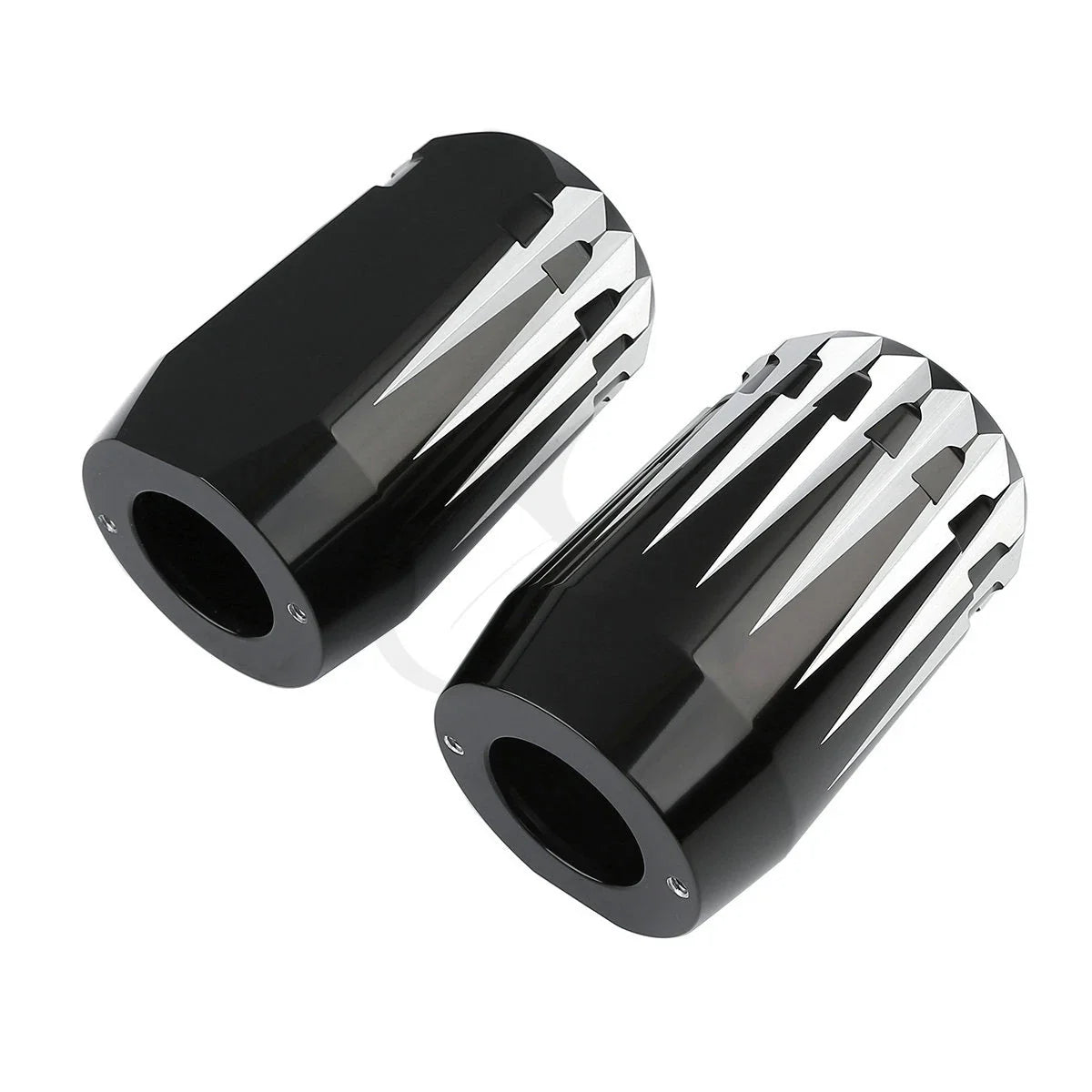 Aluminum Upper Fork Slider Covers for Road King & Electra Glide 1984-2013