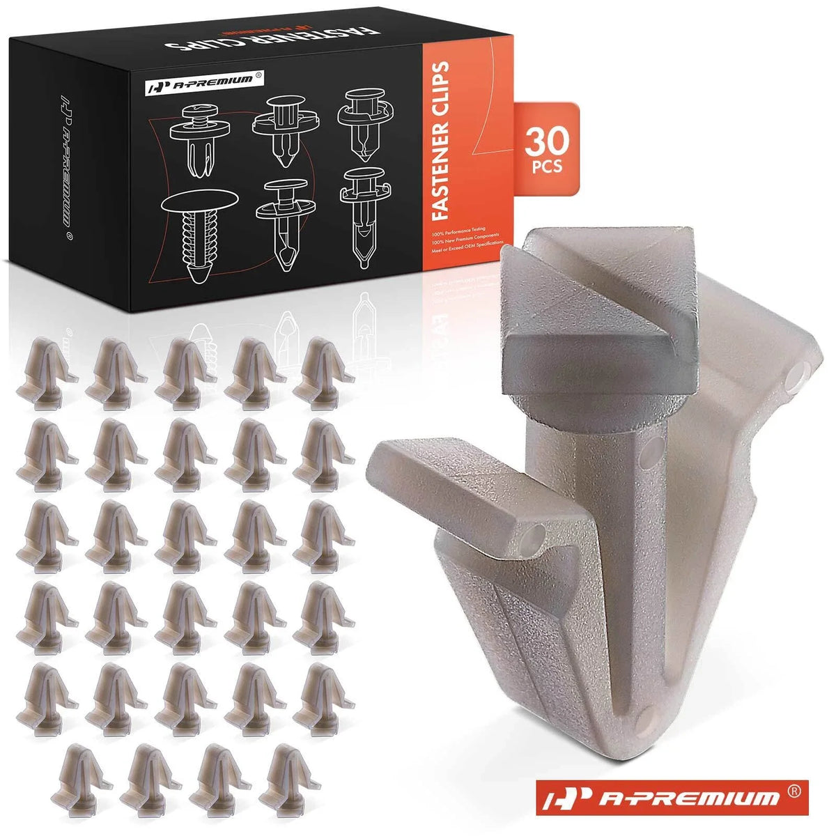30x Nylon Grille Clips for Nissan Altima Sentra