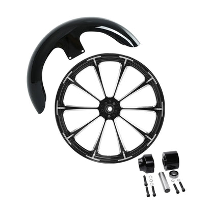 21" Front Wheel Rim with Single Hub for Harley Touring (2008-2013)