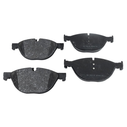 Set of 4 NAO Brake Pads for BMW 535i (2011–2013) 348mm Front Disc