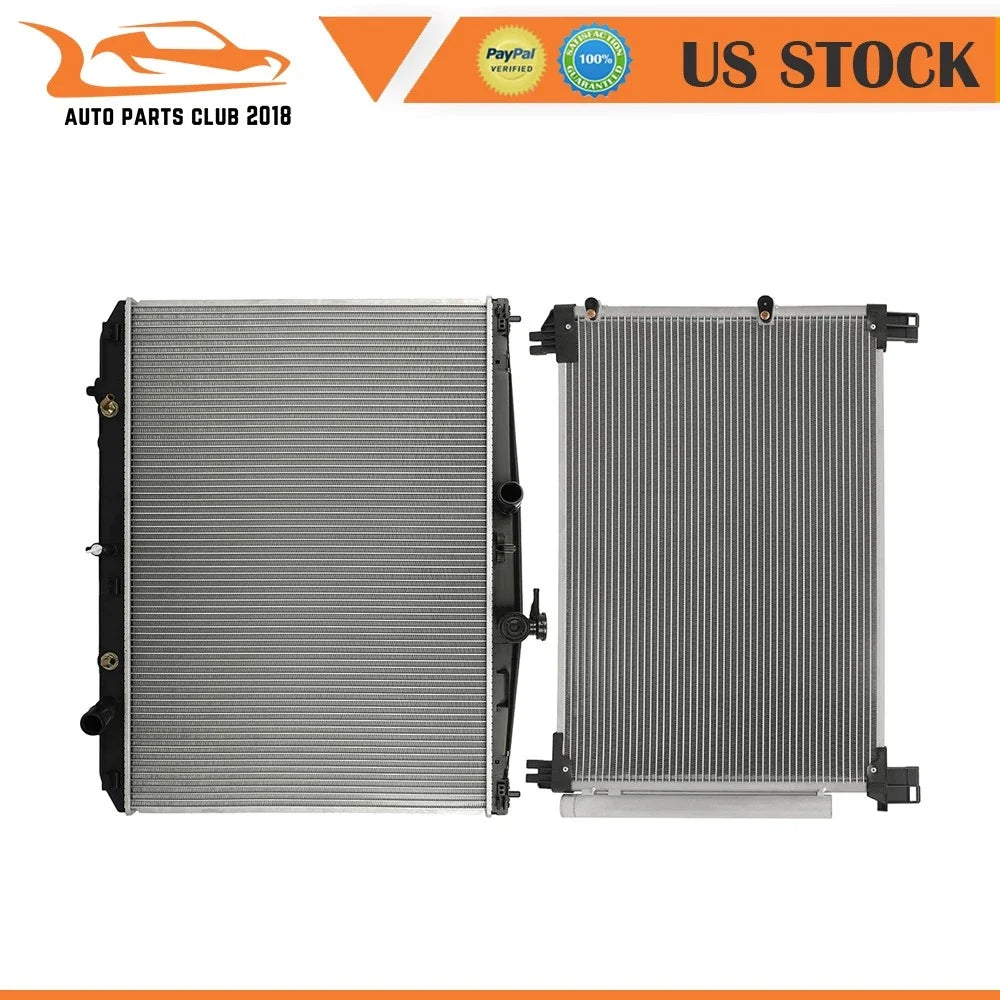 Radiator and AC Condenser for Toyota Highlander (2014–2016)