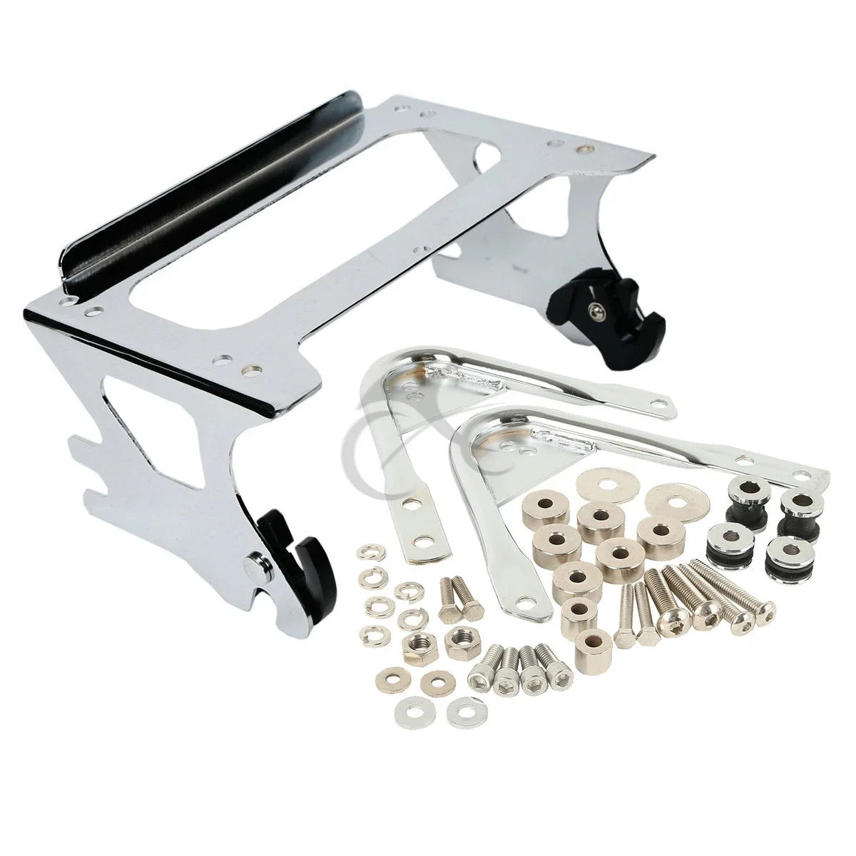 2X Mount Rack Docking Hardware for Harley Touring (1997–2008)