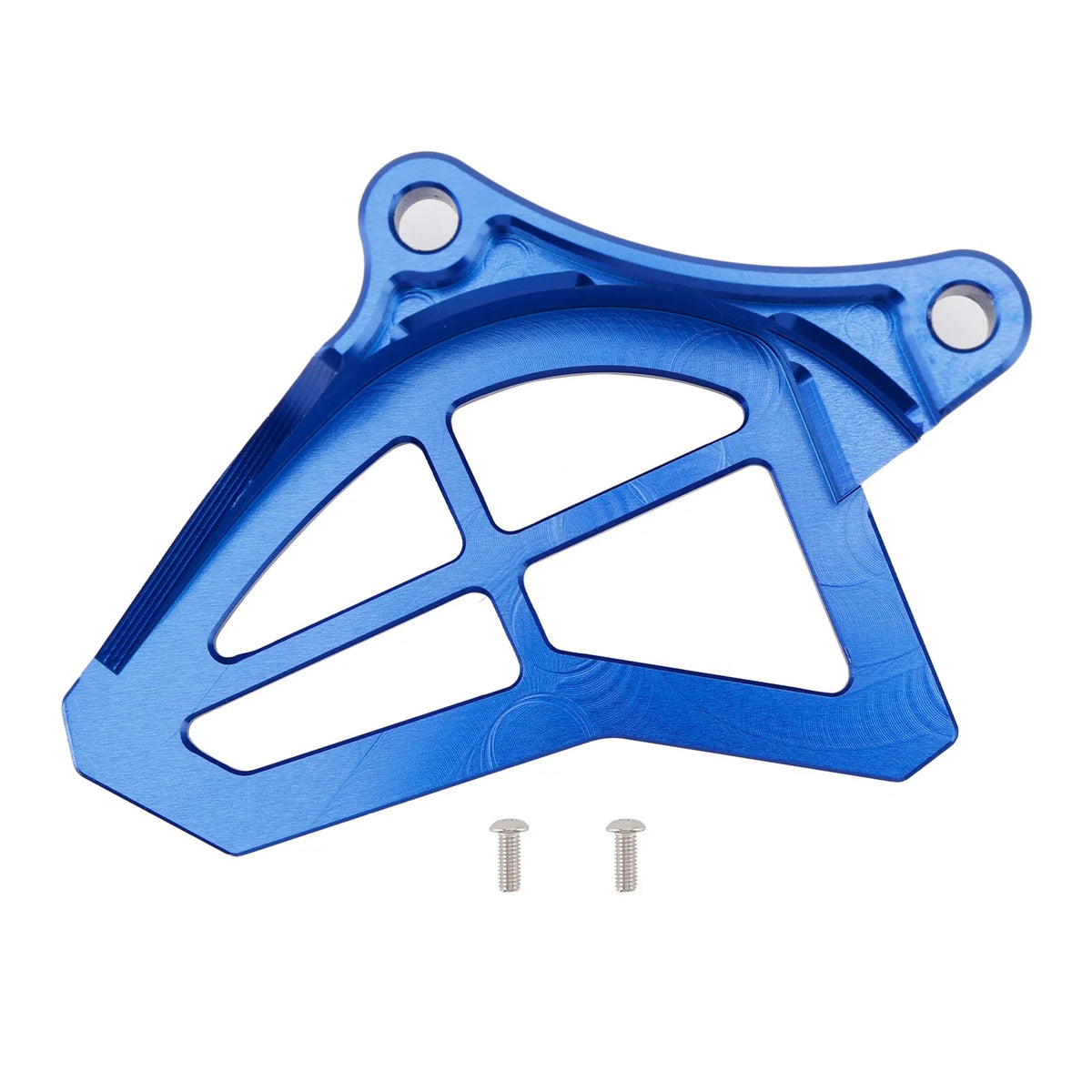 Aluminum Sprocket Guard Cover in Blue for Yamaha YZ125 (1993–2004)