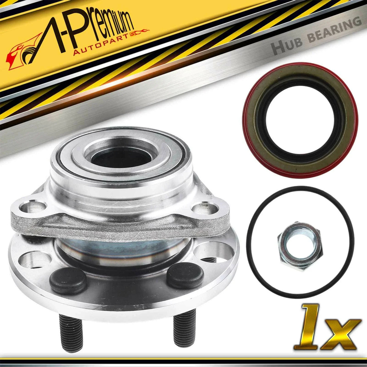 Front Wheel Hub & Bearing Assembly for Chevy Cavalier, Buick, Pontiac (1995–2005)