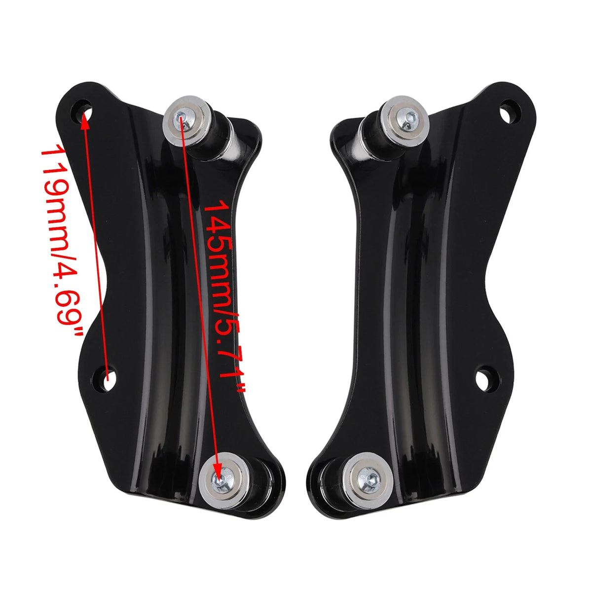 4 Point Docking Hardware Kit for Harley Touring Road King Street Glide (2014–2018)