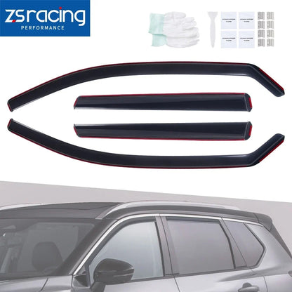 Rain Guards for Nissan Rogue 2021-2025 - Vent Visors