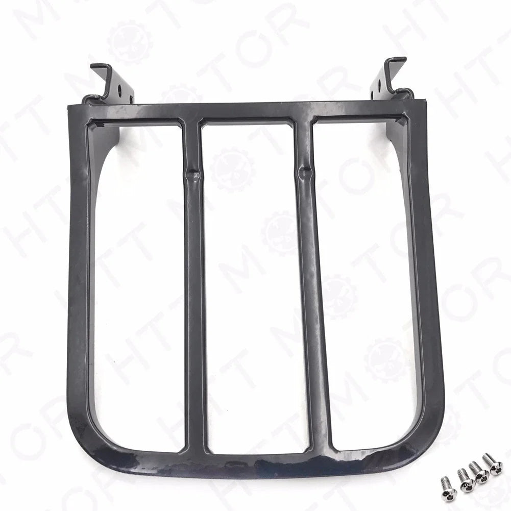 Black Sport Luggage Rack (2X) for Dyna/XL Harley 2002-2005, 2004-up