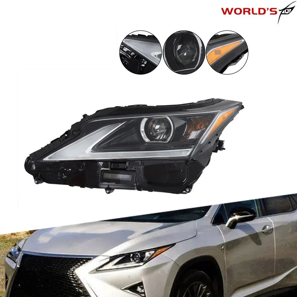 LED Projector Headlight for Lexus RX350 RX450h (2016–2019) Driver Side