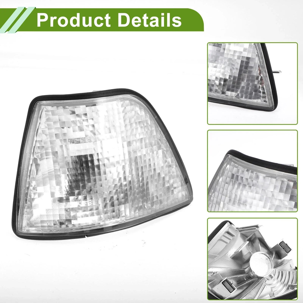 Left Corner Signal Light Cover - Plastic for BMW 3 Series