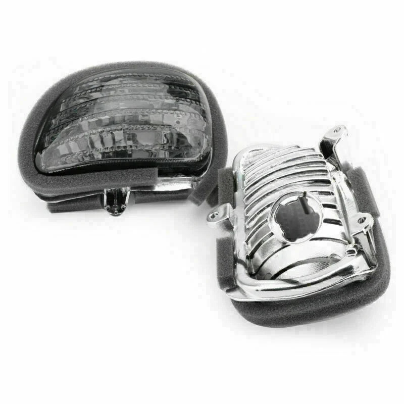 Front Signal Lens T9 Smoke for Honda Goldwing GL1800 2001-2017