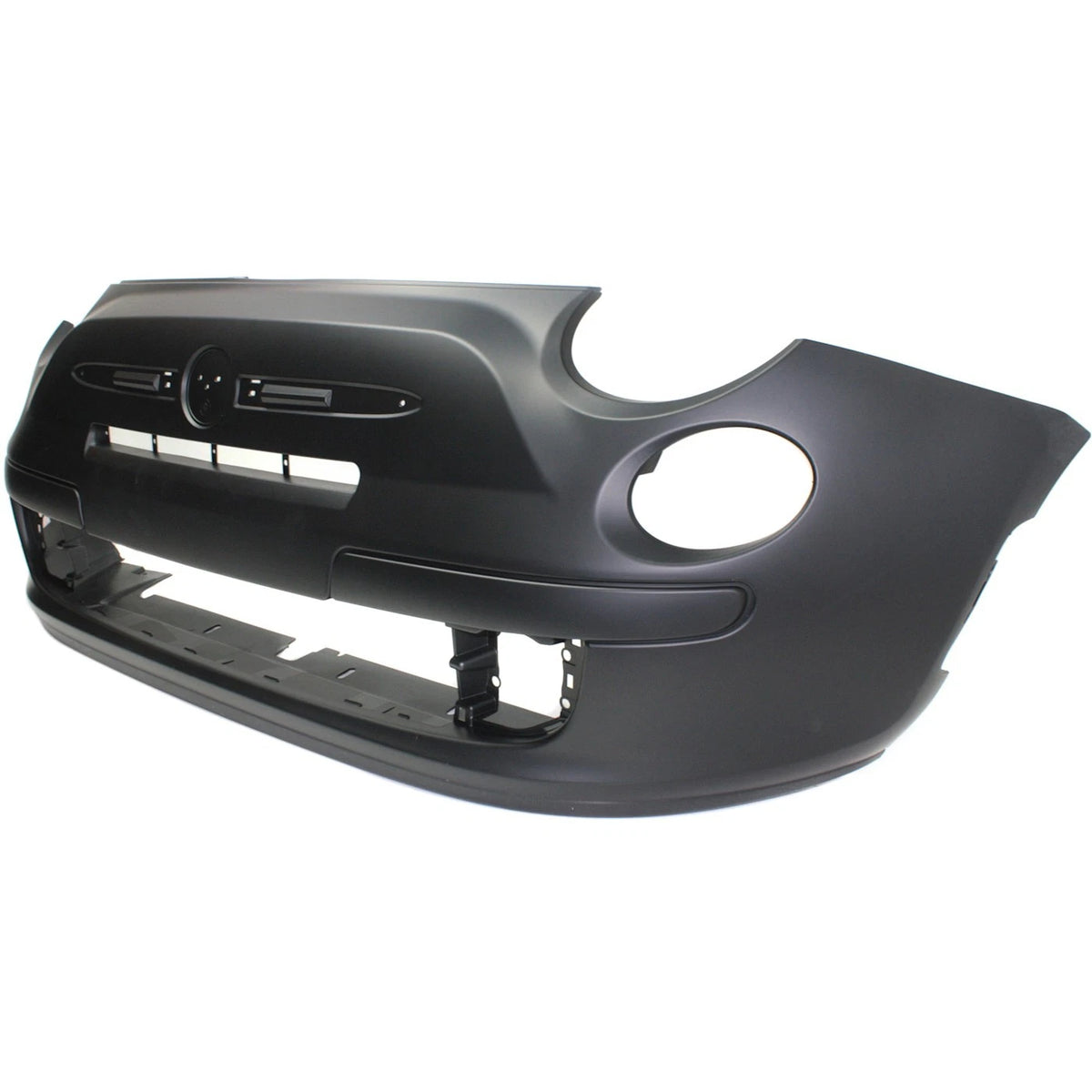 Bumper Cover for Fiat 500 Hatchback (2012–2017) - Code MCU, Front, Plastic, Primed
