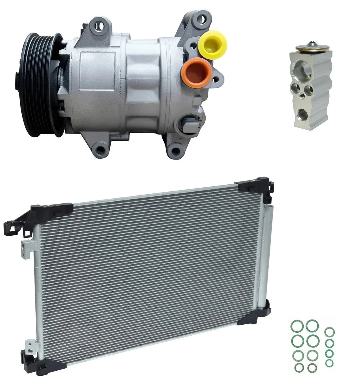 AC Compressor Kit With Condenser for Toyota C-HR 2.0L (2019–2024)