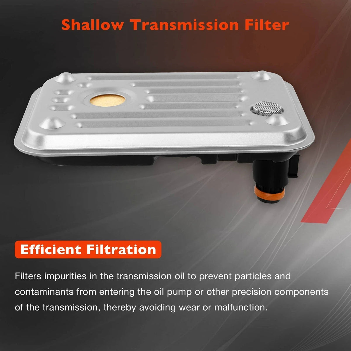 Transmission Oil Filter Set for GMC Sierra, Chevy Silverado 2500 HD