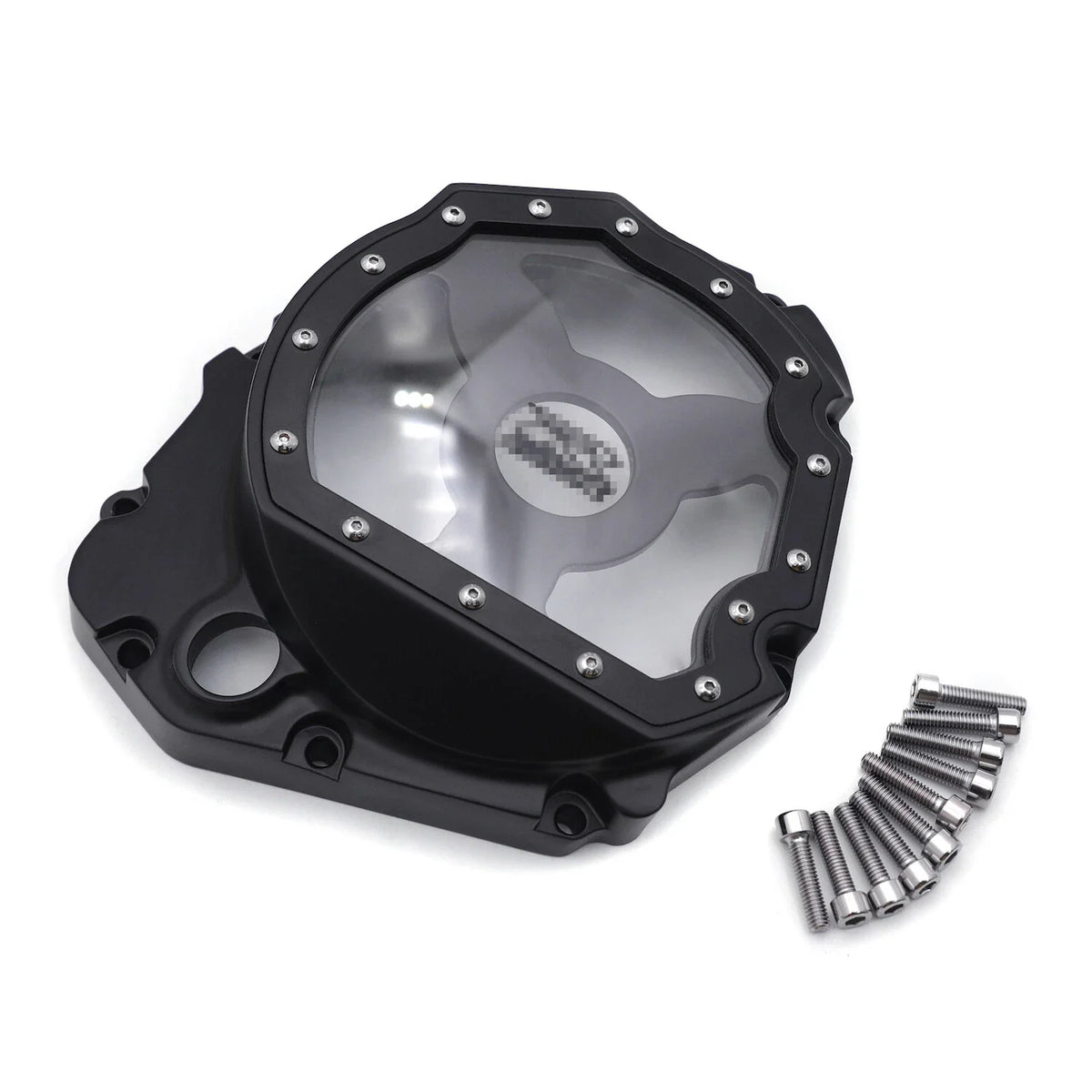 Black Engine Clutch Cover for GSXR 600/1000 (2001–2005) - Suzuki