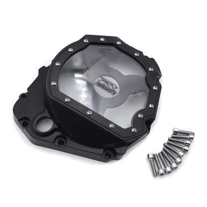 Black Engine Clutch Cover for GSXR 600/1000 (2001–2005) - Suzuki