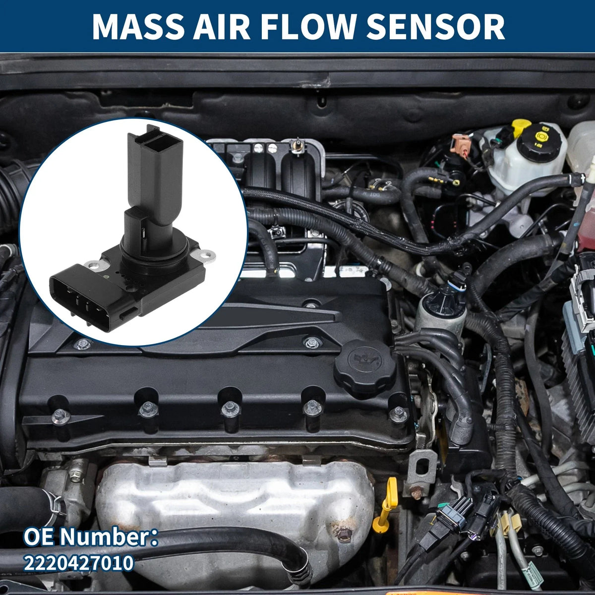 Mass Air Flow Sensor Meter No. 2220427010 for Toyota Previa (2006–2016)