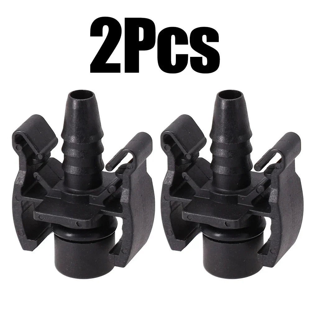 Car Expansion Tank ABS Water Hose Connector 2X for 2010-2020