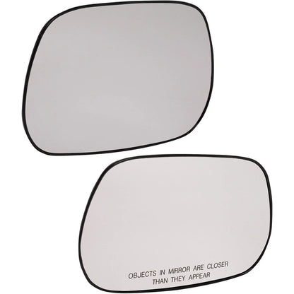 Mirror Glass for Driver & Passenger Sides 2001–2003 Toyota RAV4
