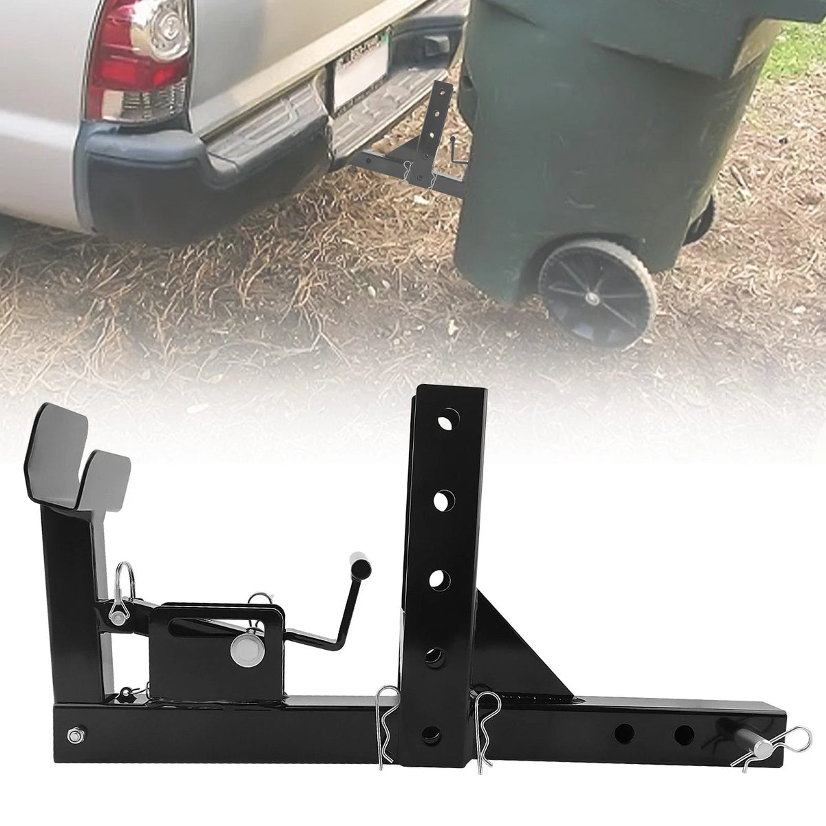 Trailer Hitch for Golf Cart Truck Auto ATV (2in Receiver)