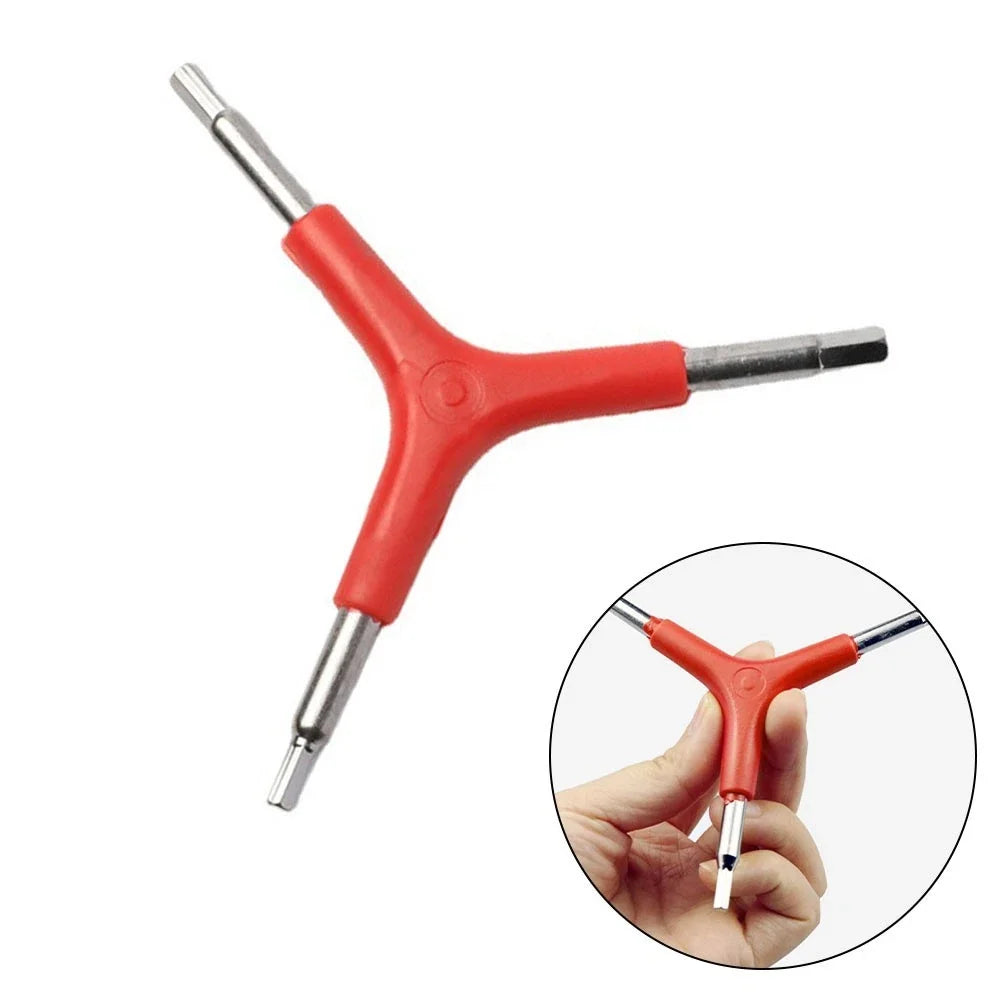 3-Way Hex Wrench Tool for Bike (4mm, 5mm, 6mm)