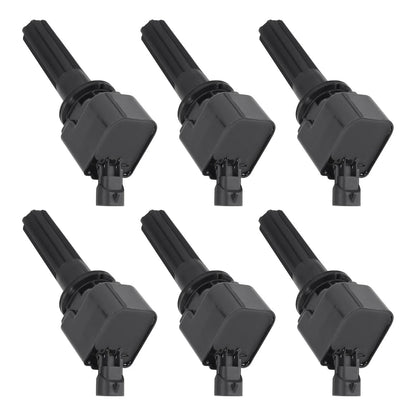 Set of 6 Ignition Coils for GMC Envoy XL 2006, Buick Isuzu Saab Hummer UF497