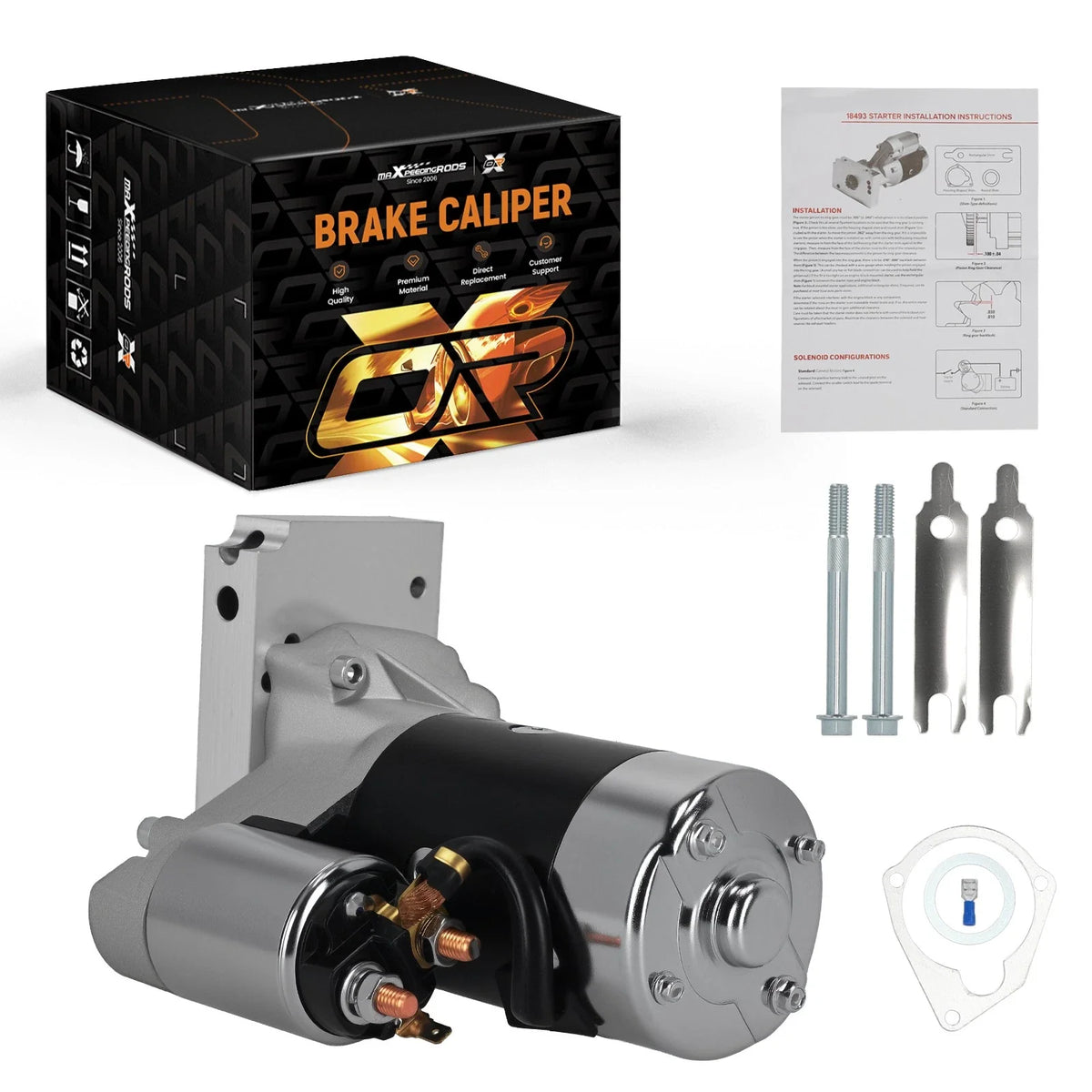 High Torque Starter for Chevy SBC BBC (153-168 Tooth)