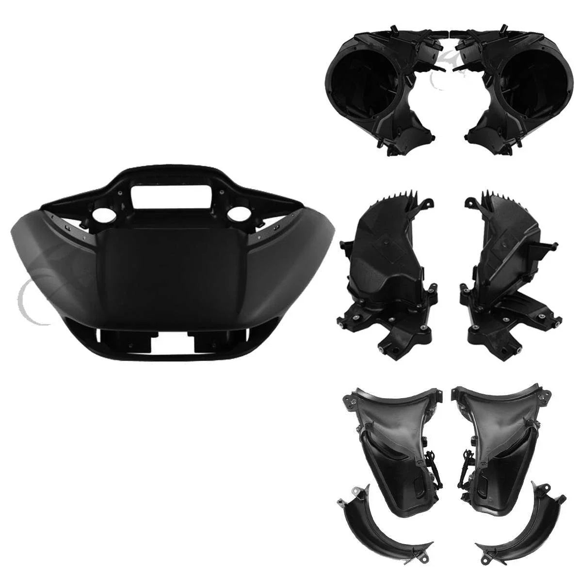 Matte Fairings Speaker Storage Glove Box Air Duct for Harley Road Glide (2015–2023)