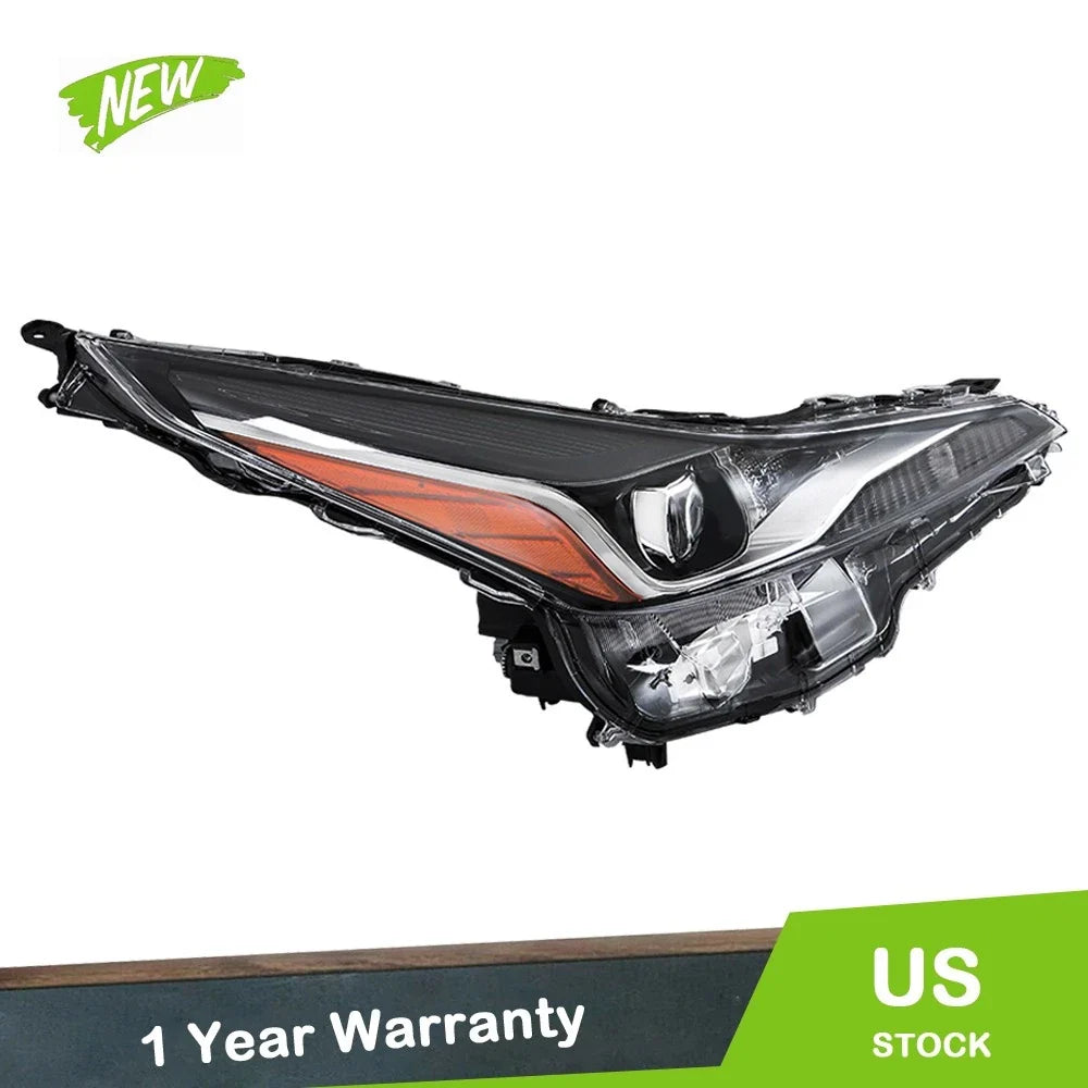 Headlight Assembly for Toyota Prius (2019–2022) RH Side Clear Lens