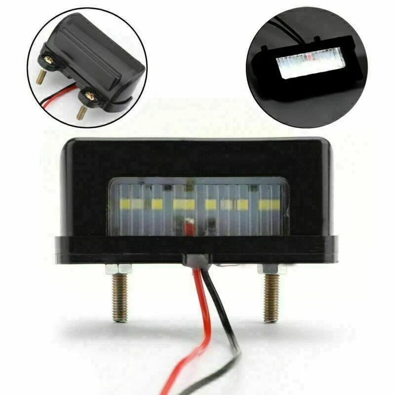 License Plate Rear Light Lamp LED for Universal Motorcycle (T9)